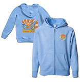 Kids Sun & Surf Bear Zip Hoodie