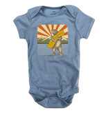 Mountain and Lake Bear Onesie