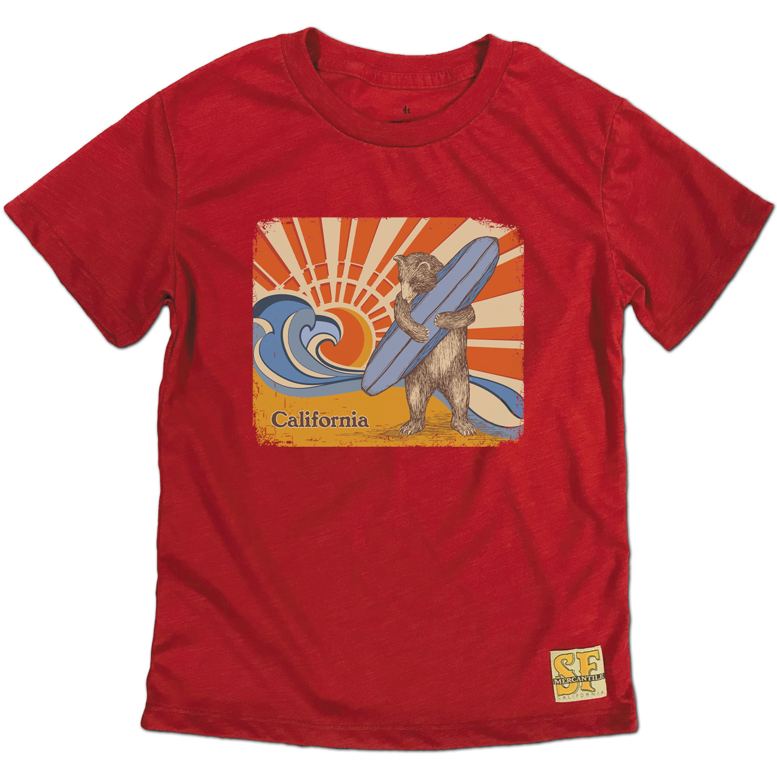 Kids Sun & Surf Bear Tee