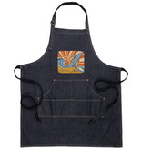 Surf & Sun Bear Denim Apron