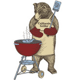 SF Mercantile Grilling Bear Denim Apron