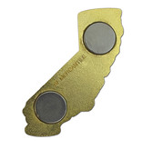 Disc - CA Retro Sunset Enamel Magnet