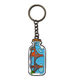 Golden Gate Bridge in Bottle Keychain