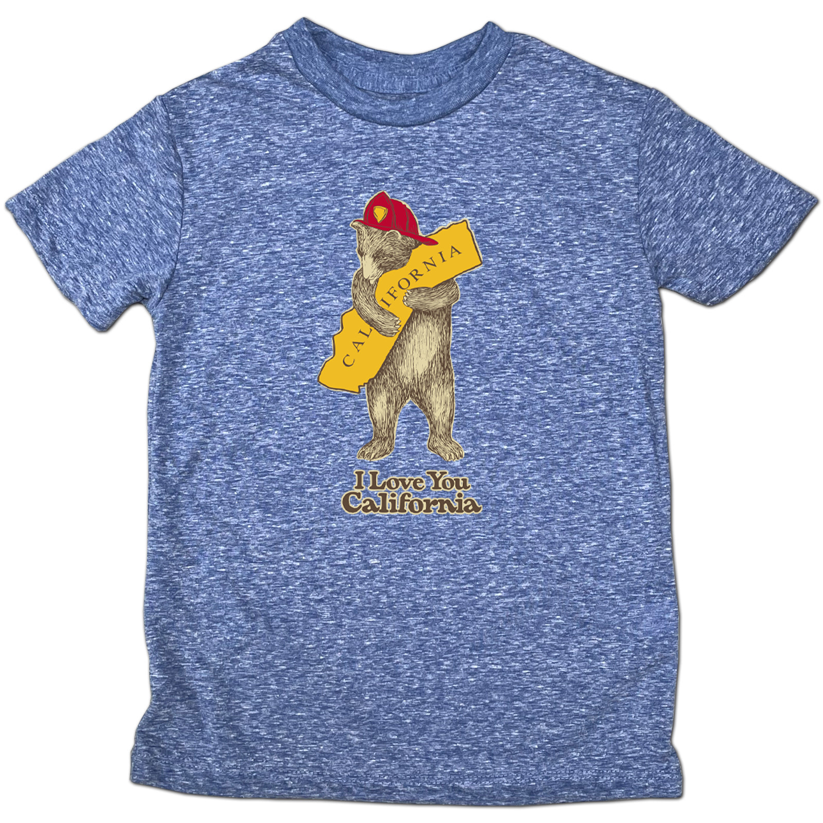 Kids CA Firefighter Bear Tee