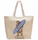 Surf Bear Beach Bag/Oversize Tote