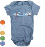 Modern Retro San Francisco Onesie