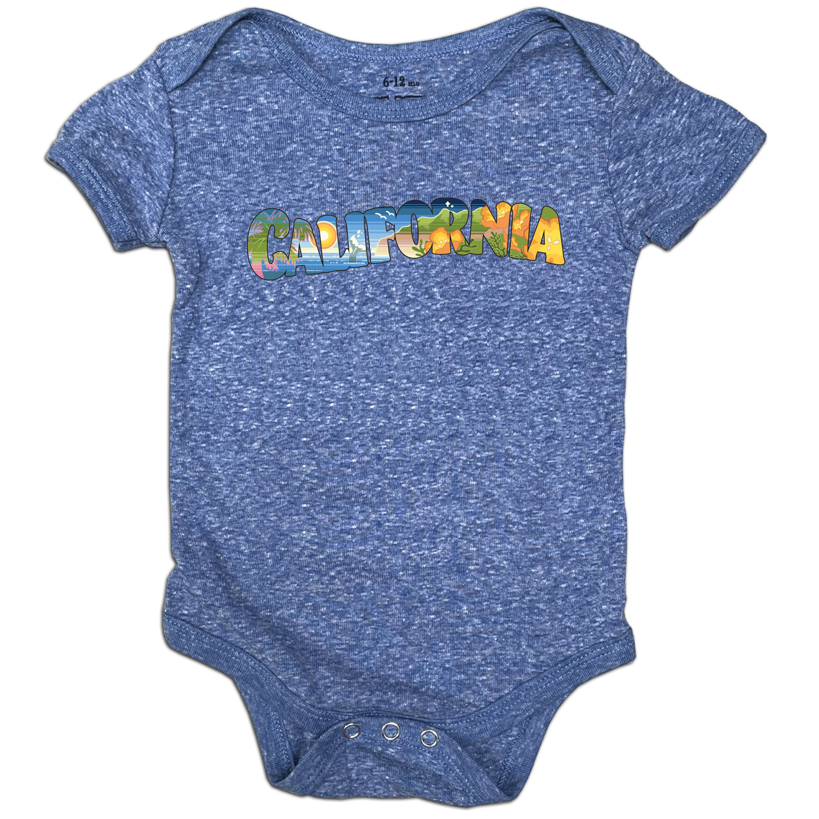 Modern Retro California Onesie