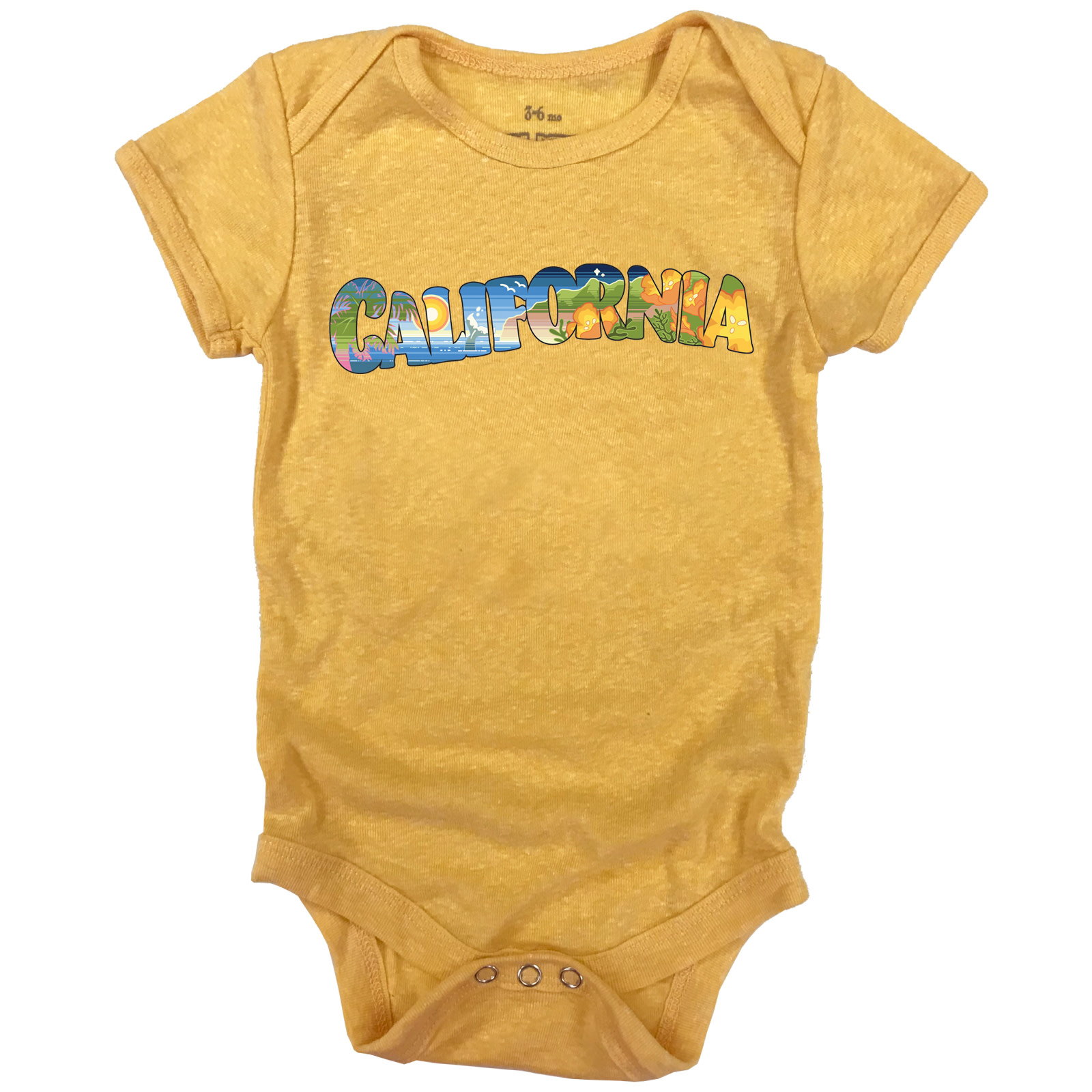 Modern Retro California Onesie