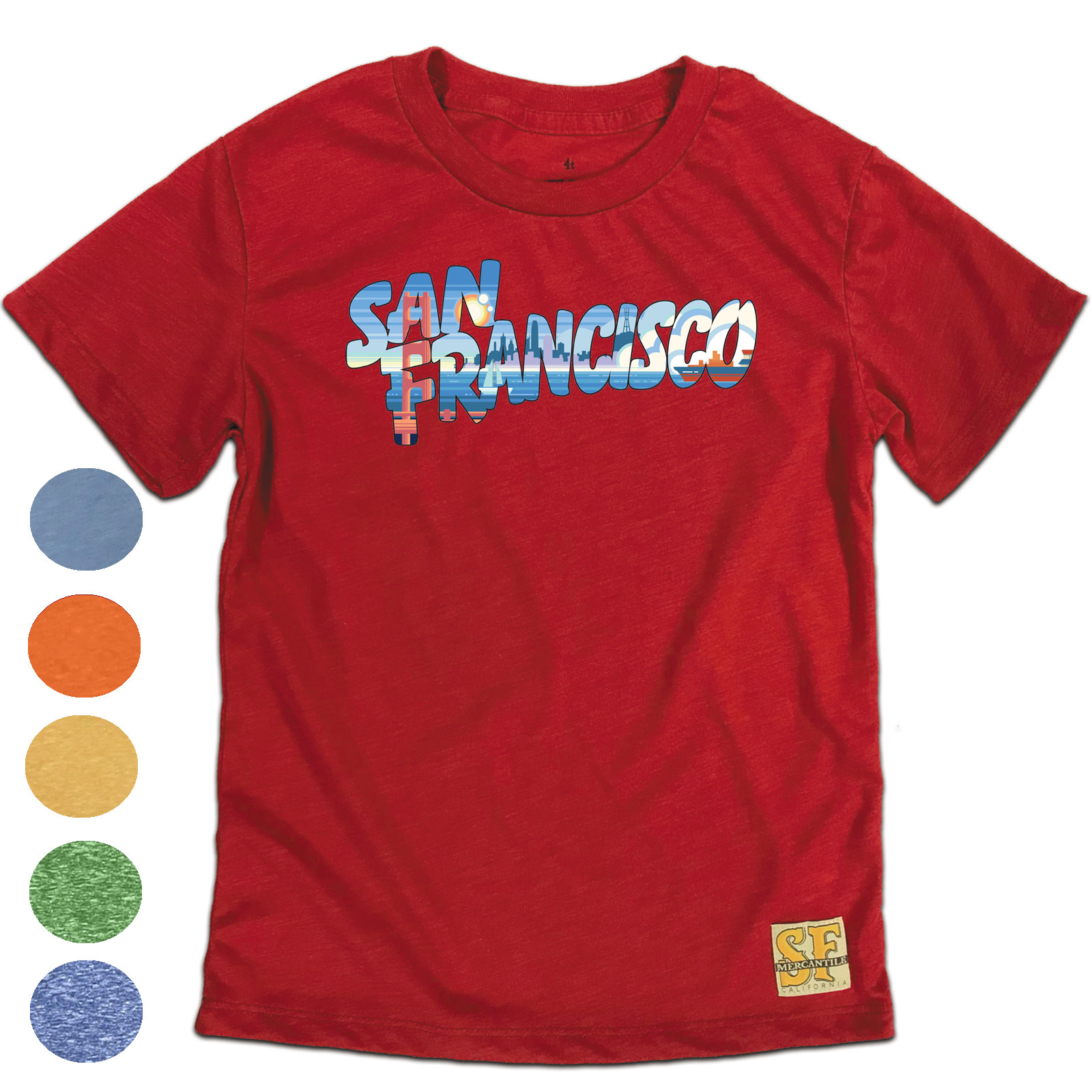 Retro San Francisco Kids Tee