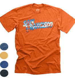 Modern Retro San Francisco Adult Unisex/Men's Tee