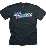 Modern Retro San Francisco Adult Unisex/Men's Tee