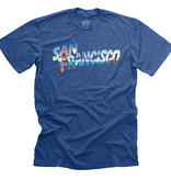 Modern Retro San Francisco Adult Unisex/Men's Tee