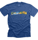 Modern Retro California Adult Unisex/Men's Tee