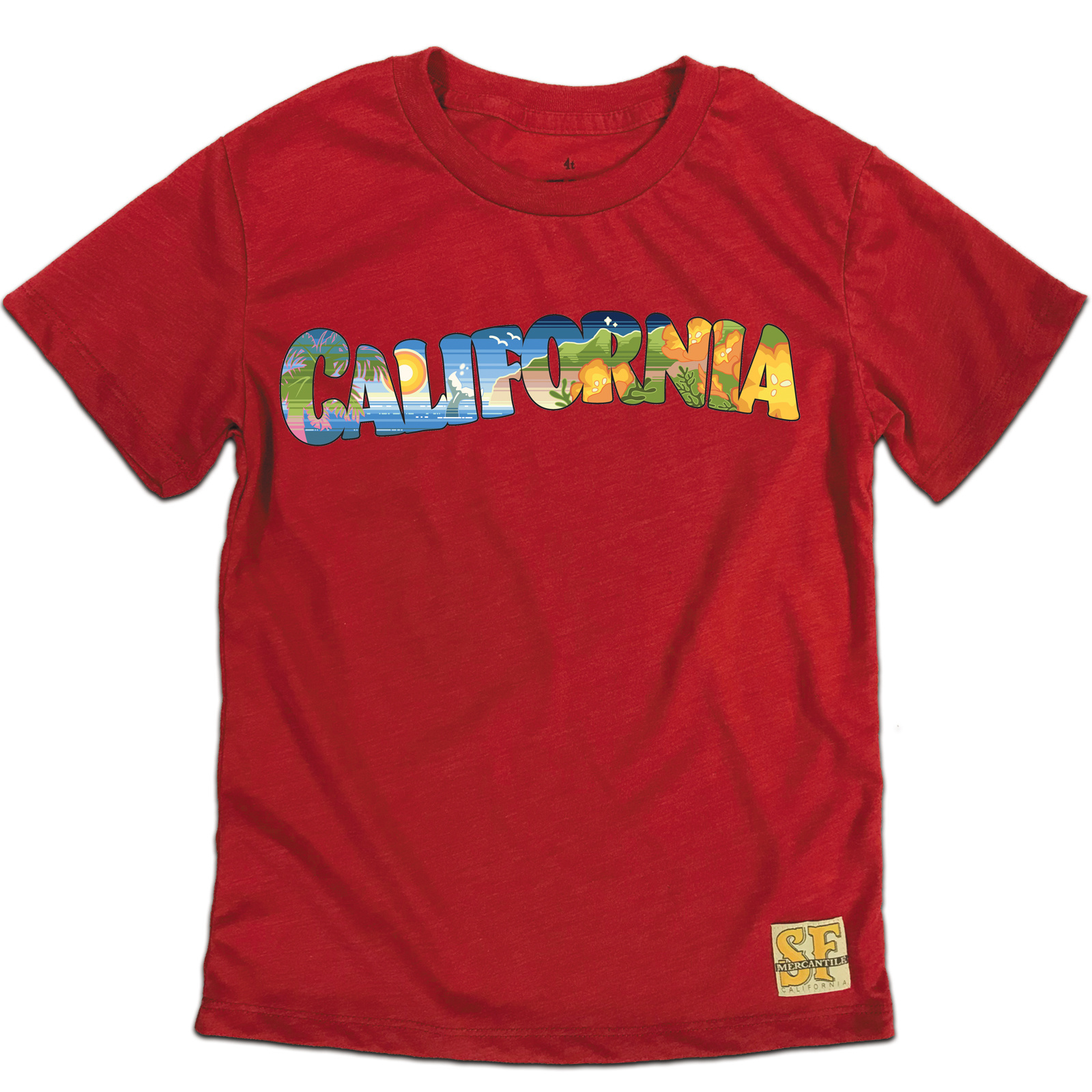 Retro California Kids Tee