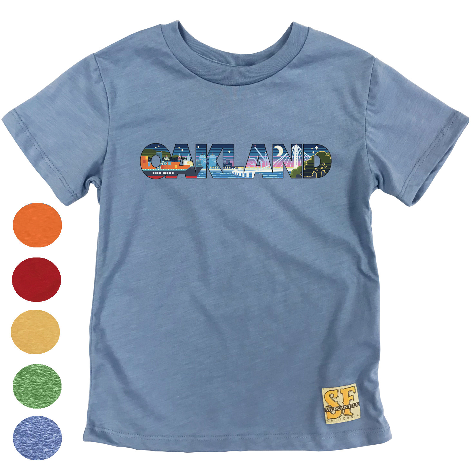 Modern Retro Oakland Kids Tee