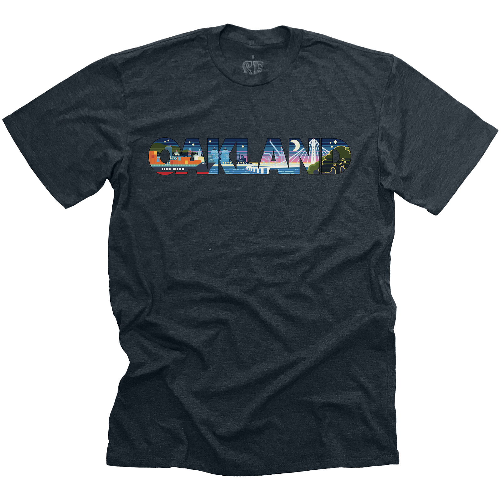 Modern Retro Oakland Adult Unisex Tee