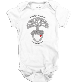 Oakland Acorn Oak Onesie