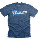 Modern Retro San Francisco Adult Unisex/Men's Tee