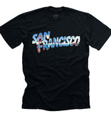 Modern Retro San Francisco Adult Unisex/Men's Tee