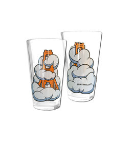 SF Mercantile Karl the Fog Pint Glass