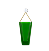 SF Mercantile Fused Glass Hanging Vase