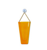 SF Mercantile DISC - Fused Glass Hanging Vase