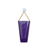 SF Mercantile DISC - Fused Glass Hanging Vase