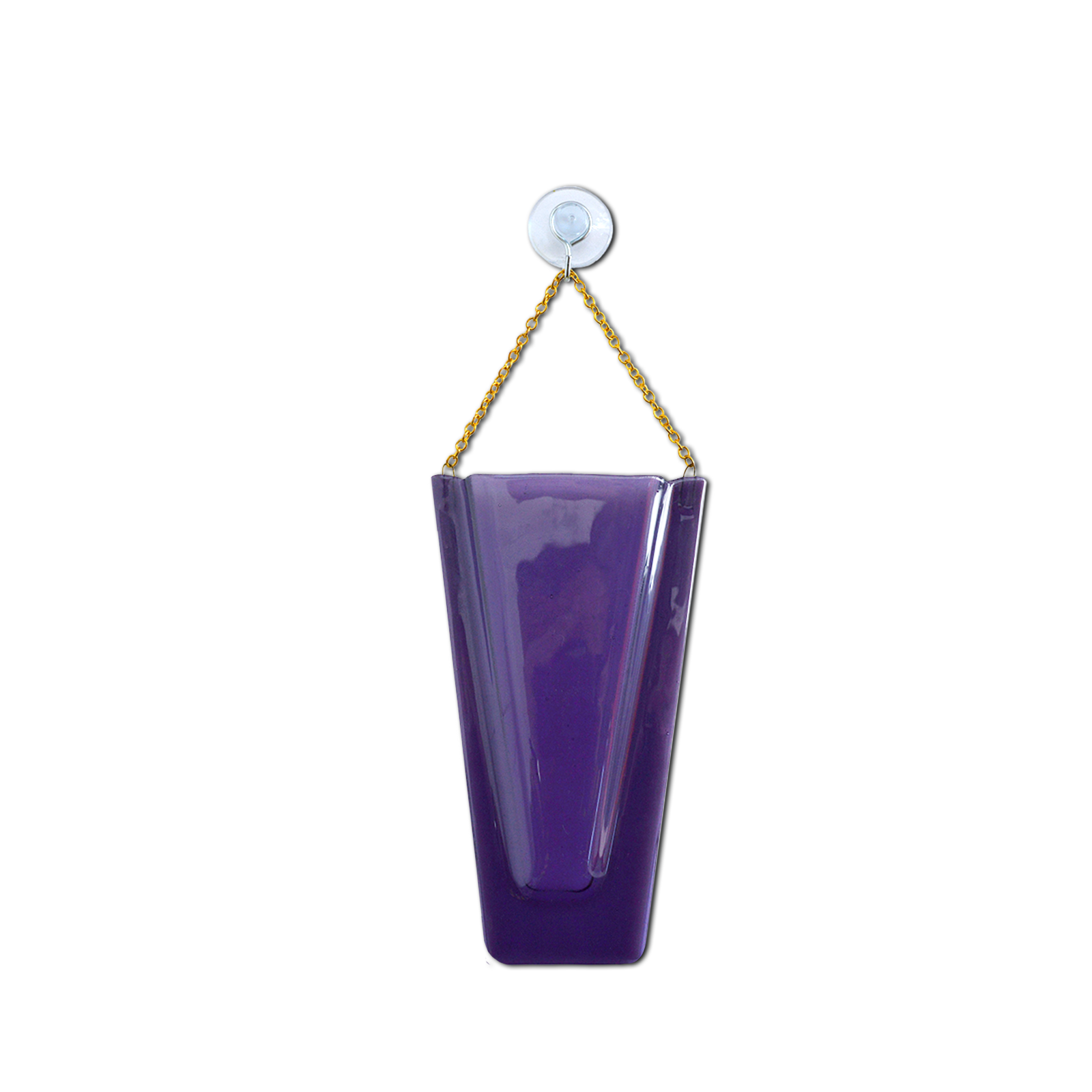 SF Mercantile DISC - Fused Glass Hanging Vase