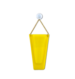 SF Mercantile DISC - Fused Glass Hanging Vase