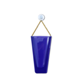 SF Mercantile DISC - Fused Glass Hanging Vase