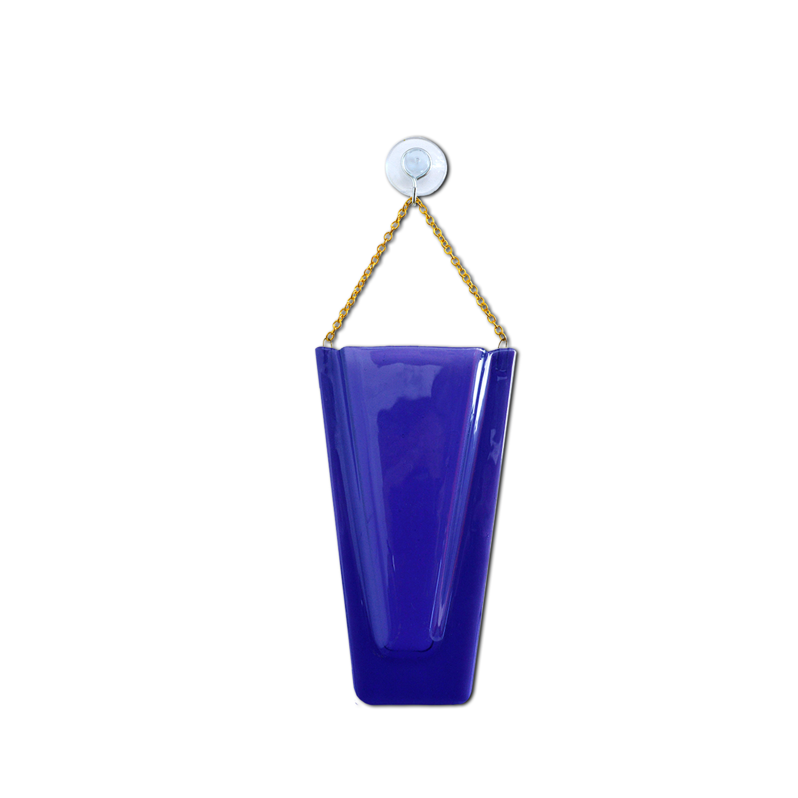 SF Mercantile DISC - Fused Glass Hanging Vase