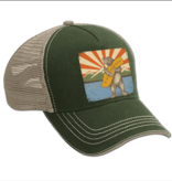 SF Mercantile Mountain Bear Twill/Mesh Trucker Hat