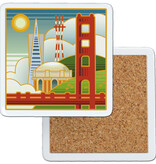 SF Mercantile SF Horizons Ceramic Coasters