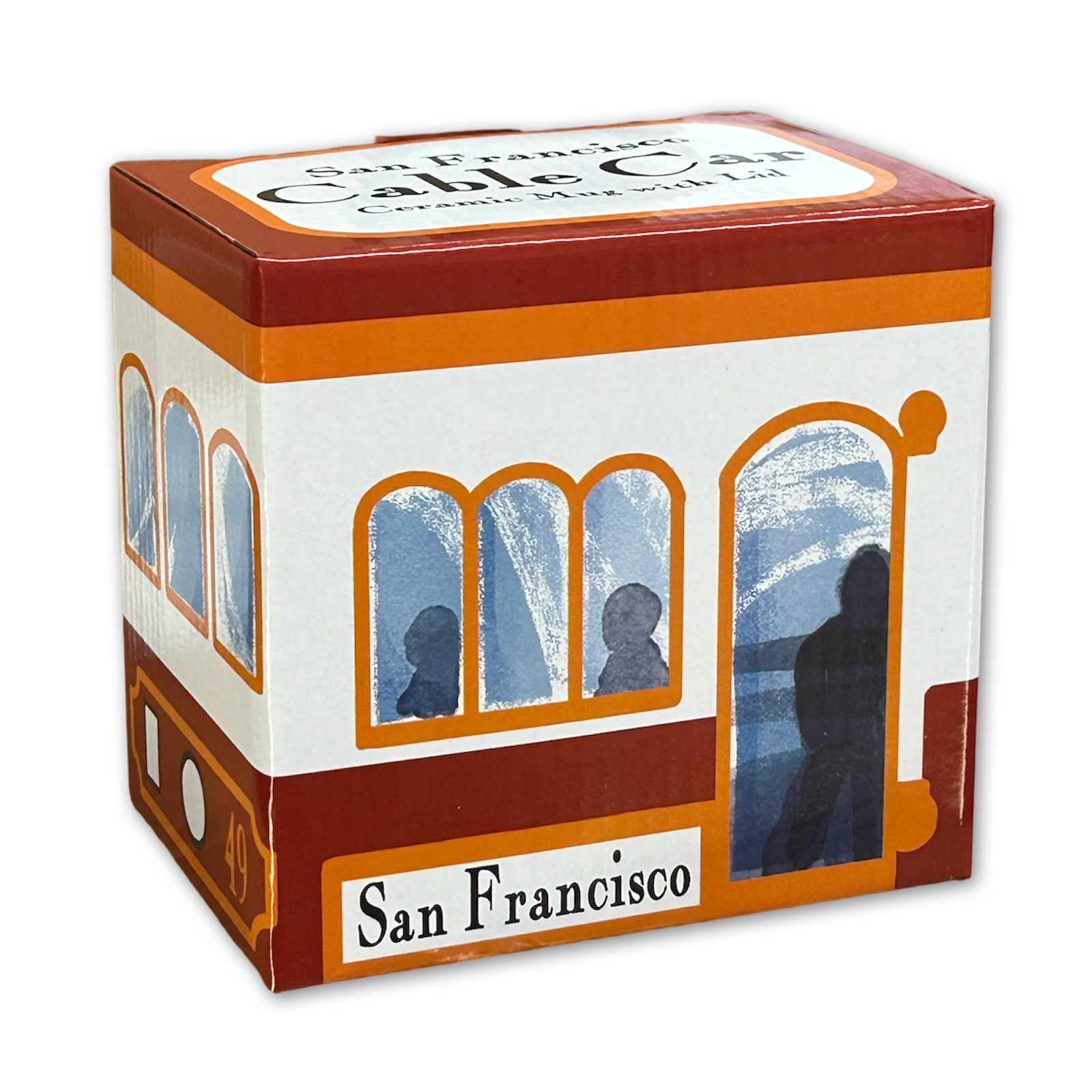SF Mercantile 50% Off was $15.95 - Cable Car Ceramic Mug w/ Lid