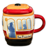SF Mercantile 50% Off was $15.95 - Cable Car Ceramic Mug w/ Lid