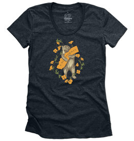 SF Mercantile Bear and Poppy Women's Scoop Neck Tee