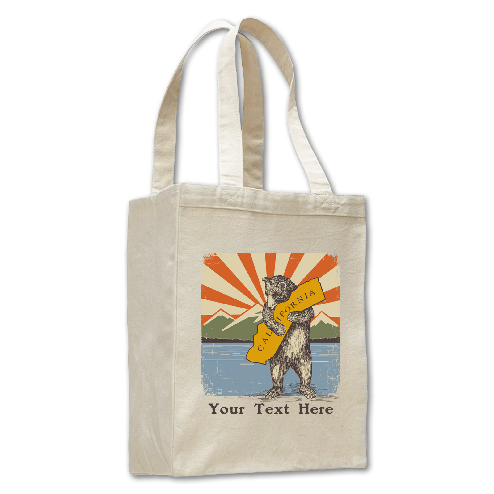 Customizable SM Canvas Tote / Book Bag
