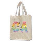 Customizable Canvas Large Shopping Tote