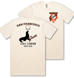 Vintage Giants Tee, Cream