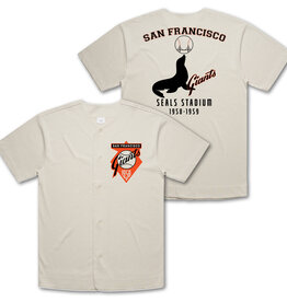 Vintage Giants at Seals Stadium Baseball Jersey