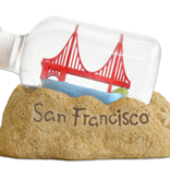 SF Mercantile Golden Gate Bridge in a Bottle Fog Globe