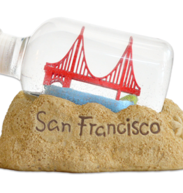 SF Mercantile CLEARANCE: Golden Gate Bridge in a Bottle Fog Globe Was $34.00 now $16.99