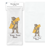 SF Mercantile California Bear Hug Custom Flour Sack Towel