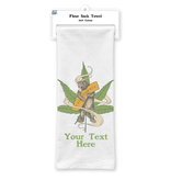 SF Mercantile Cannabis Bear Custom Flour Sack Towel