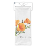 SF Mercantile Vintage Poppies Custom Flour Sack Towel