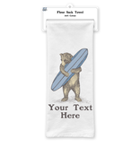 SF Mercantile Surf Bear Custom Flour Sack Towel