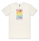 SF Mercantile Rainbow Floral Field Custom Unisex Tee