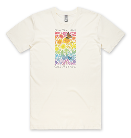 SF Mercantile Rainbow Floral Field Custom Unisex Tee