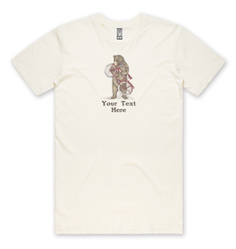 SF Mercantile Bike Bear Custom Unisex Tee