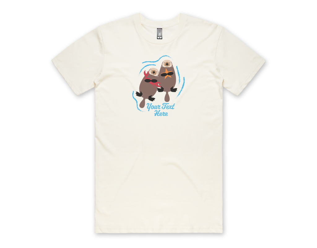 SF Mercantile Sea Otters Custom Unisex Tee